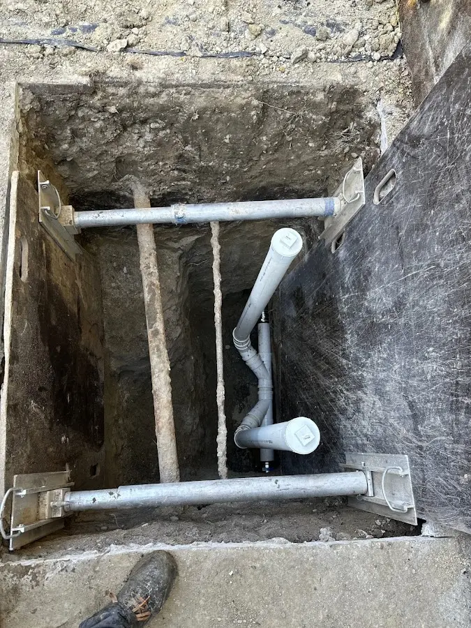 Experienced plumber completing Gas Line Repair work in Sterling
